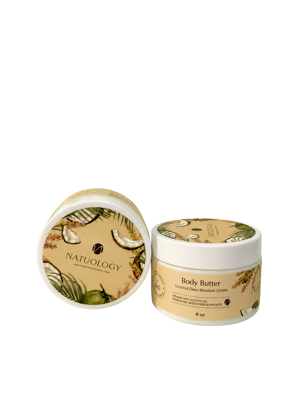 Coconut Body Butter for Dry Skin | Natuology