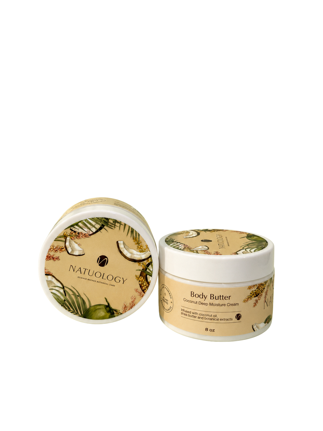 Coconut Body Butter for Dry Skin | Natuology